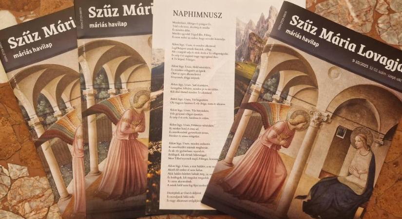A csicsói tűzvész után újra megjelent a Szűz Mária Lovagja havilap dupla számban