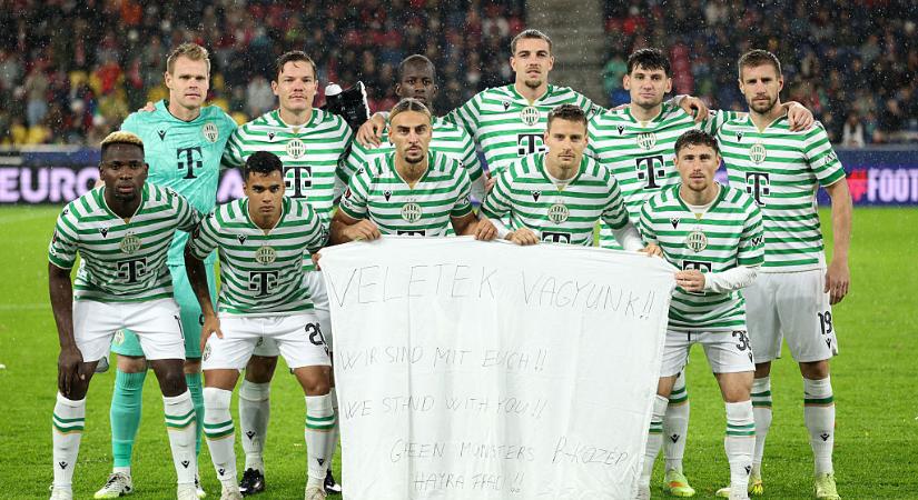 Nem engedték be Ausztriába a Ferencváros szurkolóinak vonatát