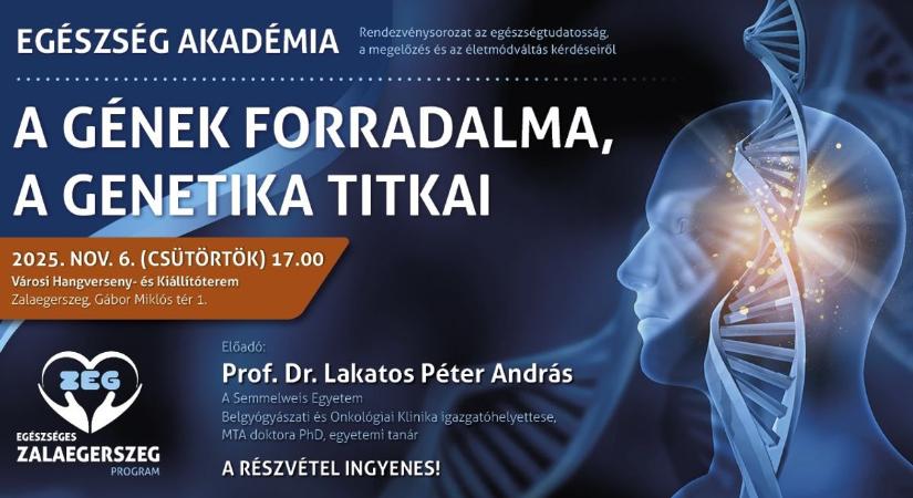 Vegyen részt Ön is Prof. Dr. Lakatos Péter András előadásán!