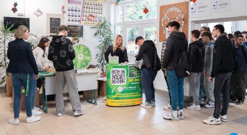 Nyolcszáz diákot mozgattak meg a zalai rendezvényen - fontos információkhoz jutottak