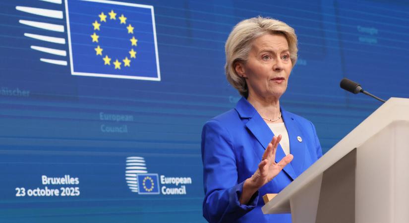 Von der Leyen: Az Európai Tanács egyértelmű elkötelezettséget mutat Ukrajna támogatása mellett