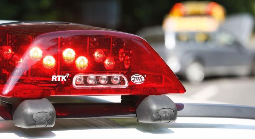 Két személyautó ütközött össze Derecskén