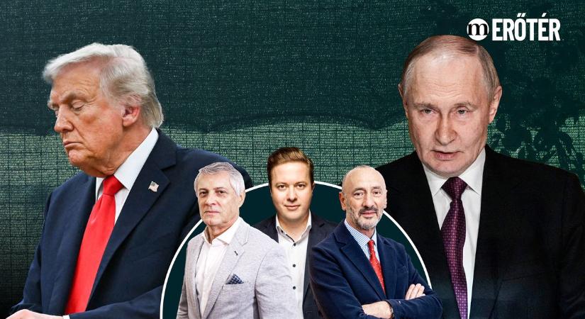 Trump diktál, Putyin kivár, Brüsszel kilincsel – Földi László és Horváth József az Erőtérben