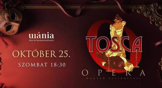 TOSCA - opera az urániában