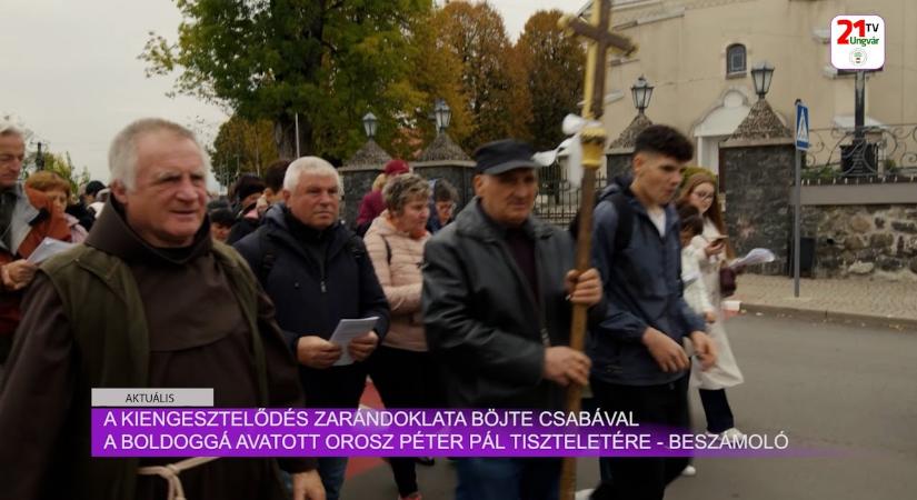 Aktuális (2025.10.24) A Kiengesztelődés zarándoklata Böjte Csabával a Boldoggá avatott Orosz Péter Pál tiszteletére - beszámoló (videó)
