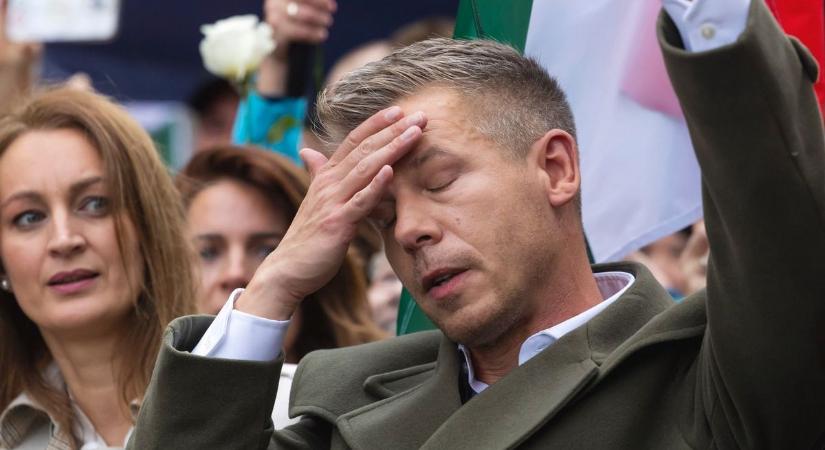 Magyar Péter elégedetlen volt pártja október 23-i teljesítményével