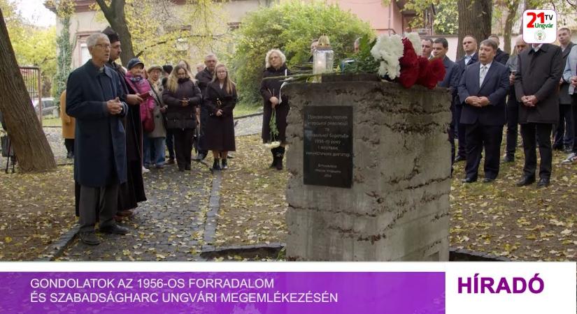 Gondolatok az 1956-os forradalom és szabadságharc ungvári megemlékezésén (videó)