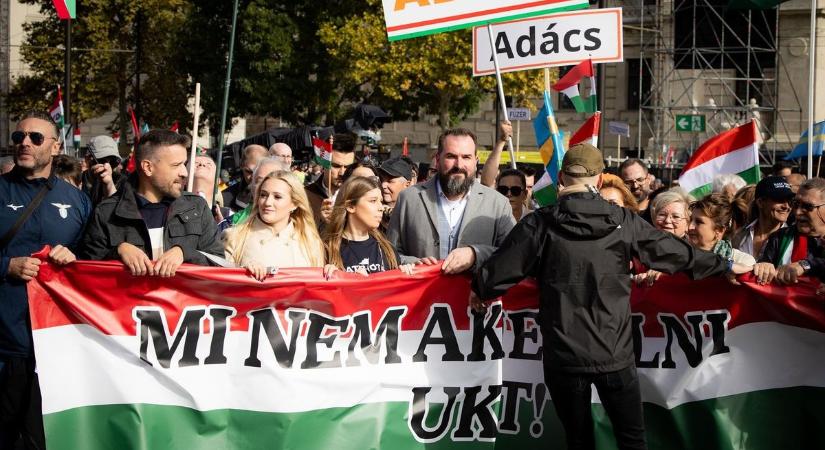 A Hevesiek is kiálltak az összefogásért a Békemeneten
