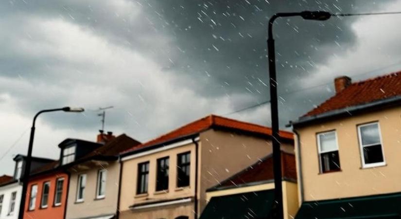 Itt a friss riasztás: akár jég is eshet a térségünkben!
