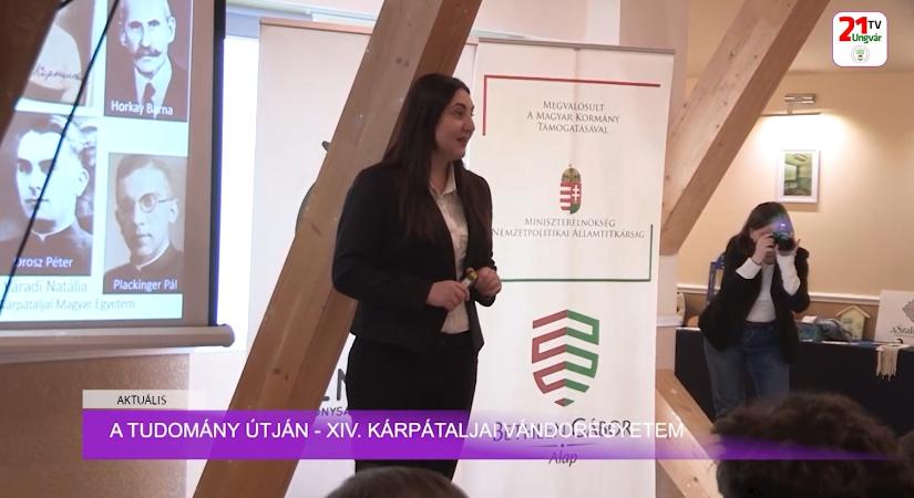 Aktuális (2025.10.24) A tudomány útján - XIV. Kárpátaljai Vándoregyetem (videó)