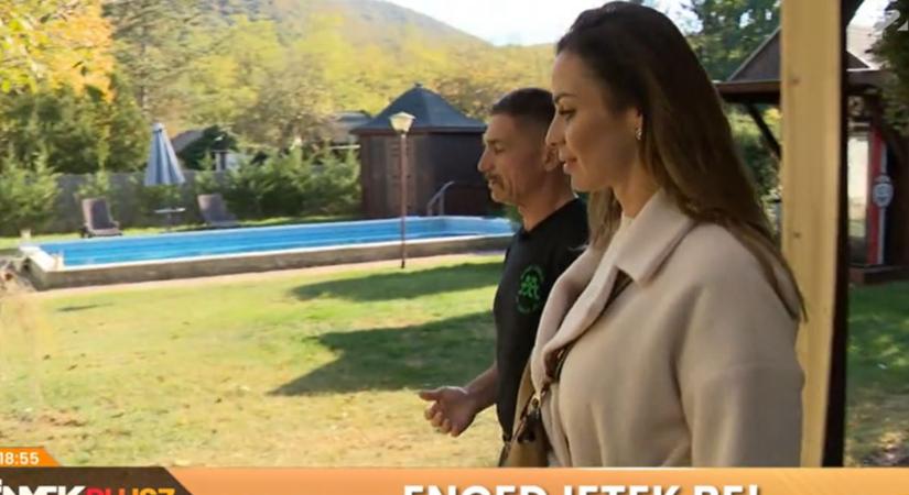 Ambrus Attila gyönyörű helyen él: kertjében hatalmas medence is található