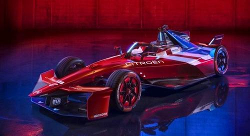 Citroen Formula E versenyautó