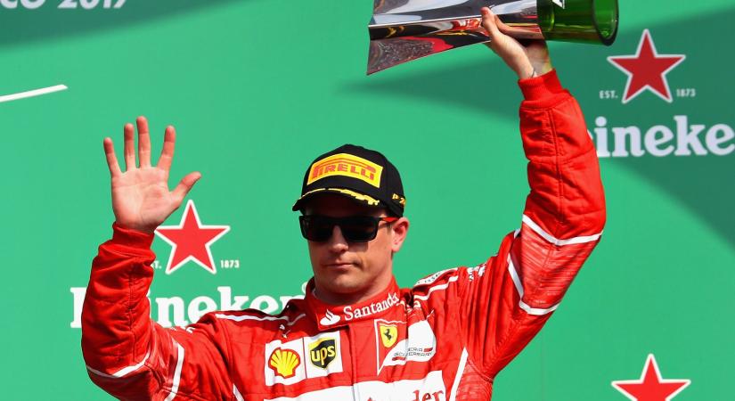 Senki sem „bulizik” úgy, mint Räikkönen