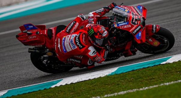 Bagnaia uralta a sepangi sprintet