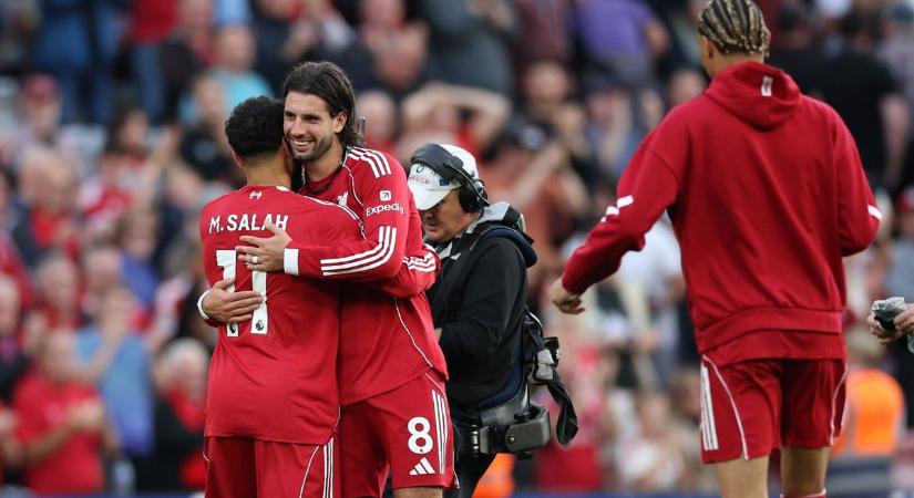 Nem akármilyen bajnok, nem akármilyen születésnap: így köszöntötték fel Szoboszlait Liverpoolban