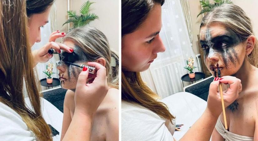 Egy sminkes titkai: így készülnek a halloweeni karakterek (galéria)