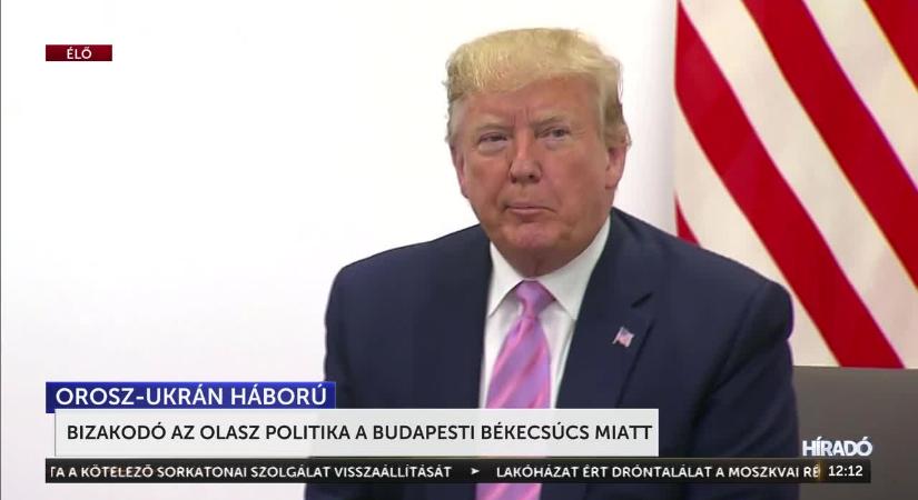 Rómából üzenik, a magyar út működik: Olasz politikusok szerint Trump és Budapest hozhatja el a békét  videó