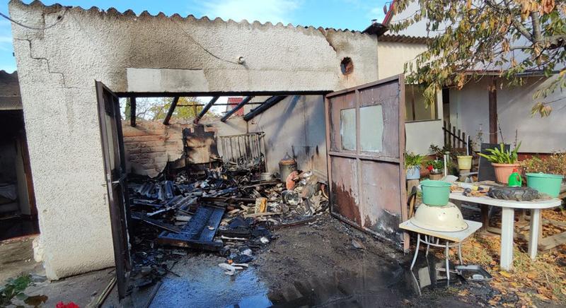 Felrobbant egy gázpalack, egy ember megsérült