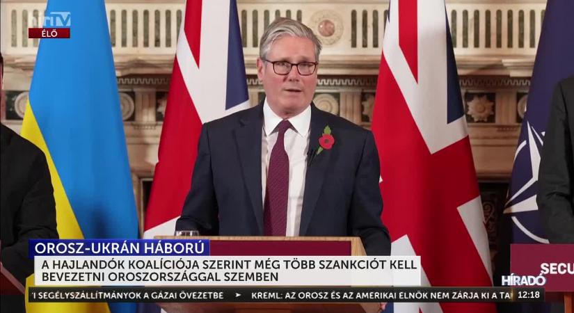 Ki fogja ezt megfizetni? Starmer és Zelenszkij újabb szankciókat követel  videó
