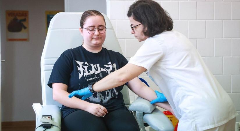 Az Eszperantó téren is várják a véradókat