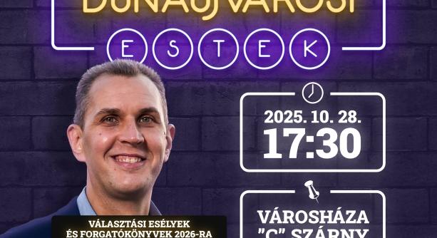 Politikai elemző lesz a Dunaújvárosi Estek vendége