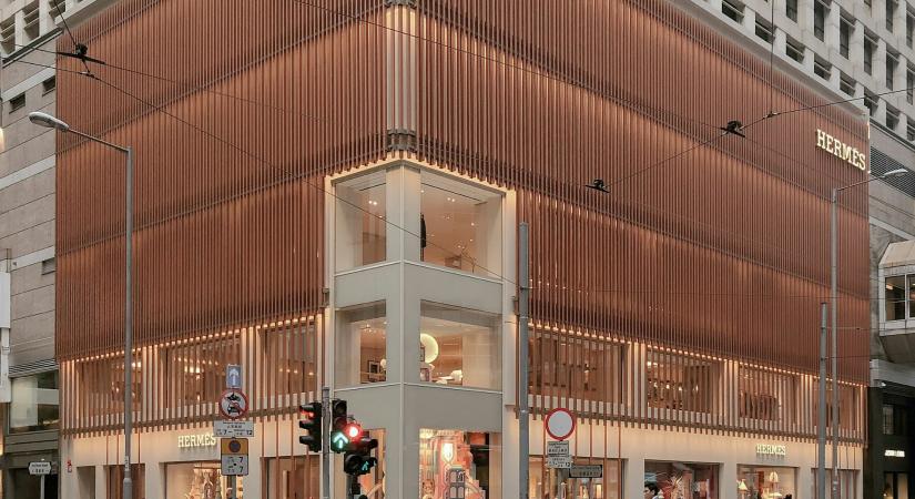 A Hermés luxuscikk-gyártó negyedéves bevétele 4,8 százalékkal nőtt
