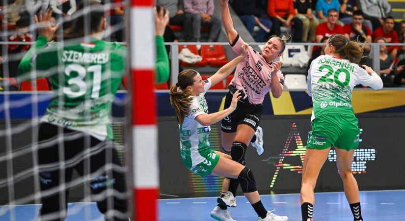 Hatgólos győri siker a női kézilabda Bajnokok Ligája magyar rangadóján