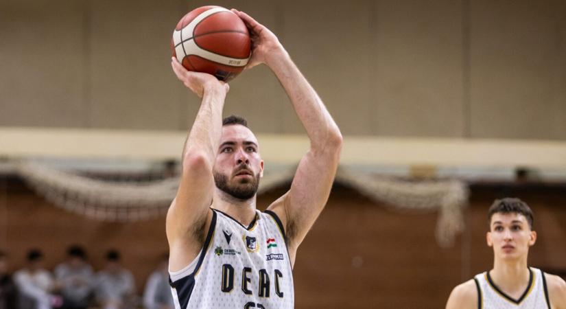 Sima vereséget szenvedtek Szombathelyen a DEAC férfi kosarasai