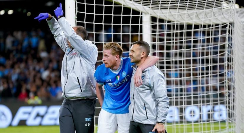 De Bruyne belesérült a tizenegyesgóljába