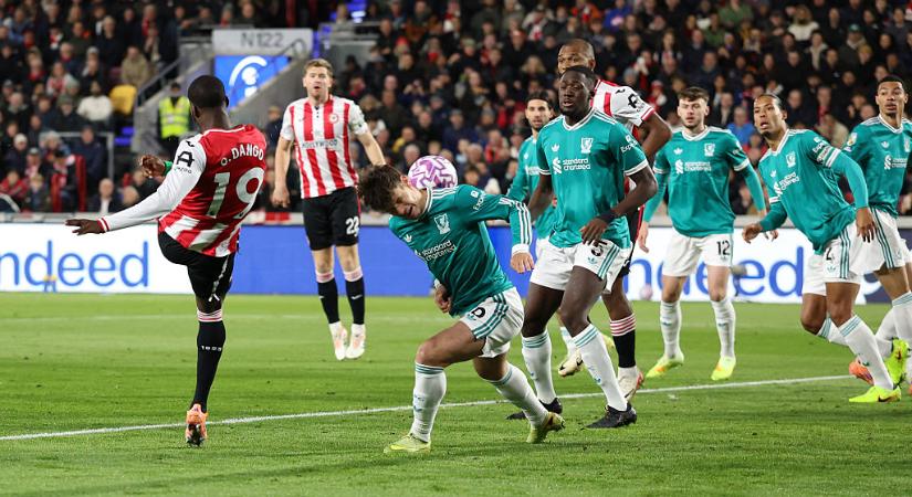 PL: Brentfordban is kikapott a Liverpool! – videóval