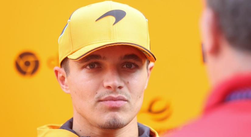 A két Ferrari komolyan „odatette magát”, de Norrisé lett a pole pozíció Mexikóban