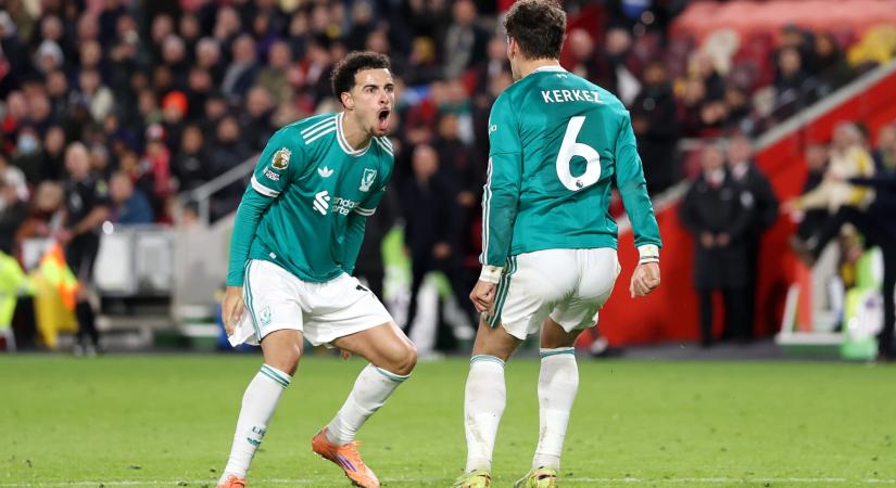 Kerkez Milos megszerezte az első gólját a Liverpoolban
