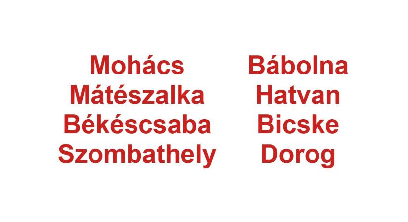 Műveltségi teszt, földrajz: melyik két magyar város a kakukktojás? Ennek fél perc alatt mennie kell!