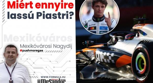 Helyszíni: Miért ennyire lassú Piastri?