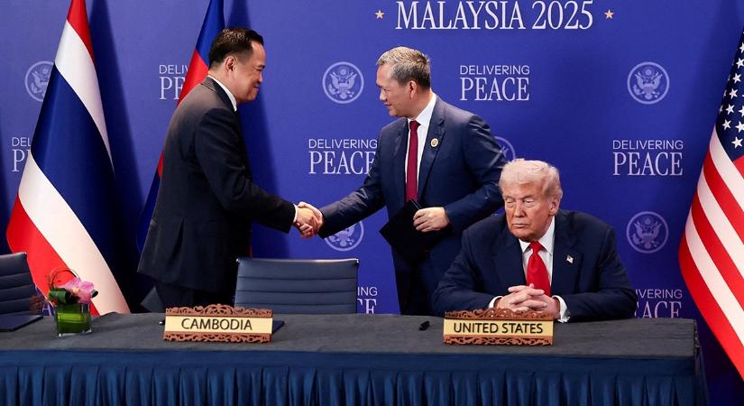 Békejobbal zárták le a háborút Trump mögött
