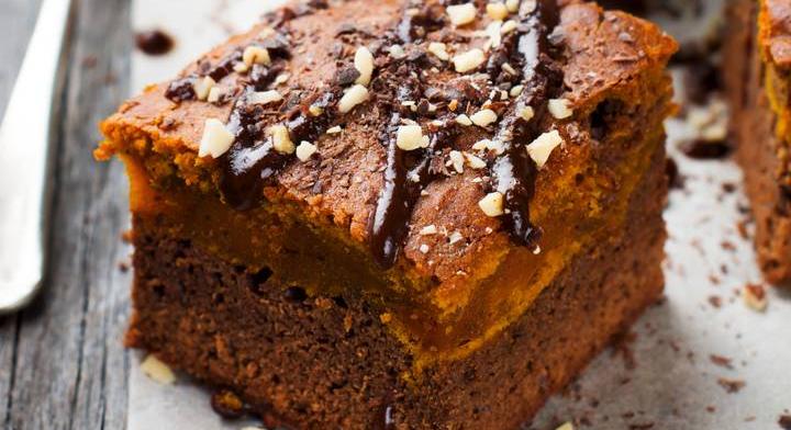 Őszi sütőtökös brownie: mennyei kevert tésztás sütit mutatunk