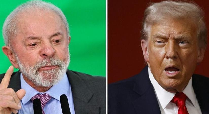 Látványosan megbocsátott Trump a brazil Lulának