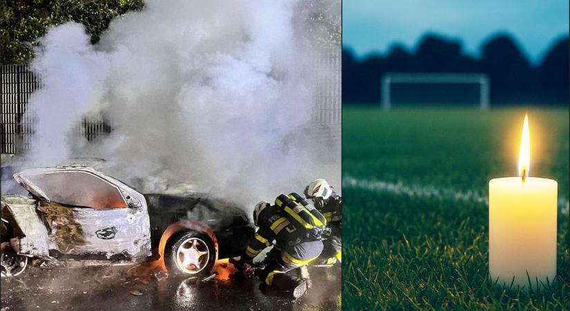 Gyászszünet a focimeccsen – az osztrák autópályán elhunyt baranyai férfira emlékeznek