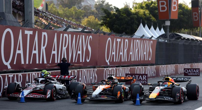 Az F1-es Mexikói Nagydíj rajtrácsa