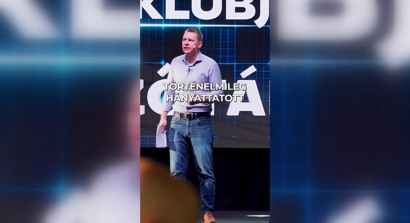 Menczer Tamás: A Tisza Párt szerint az időseknél túl sok pénz van  videó