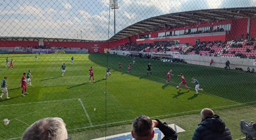 Kisvárda-ETO FC: negyed óra után előnyben az ETO! – VIDEÓ!