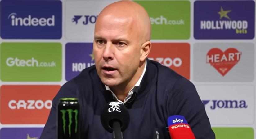 Válság Liverpoolban, már Arne Slot is azt mondogatja, nagyon nagy a baj