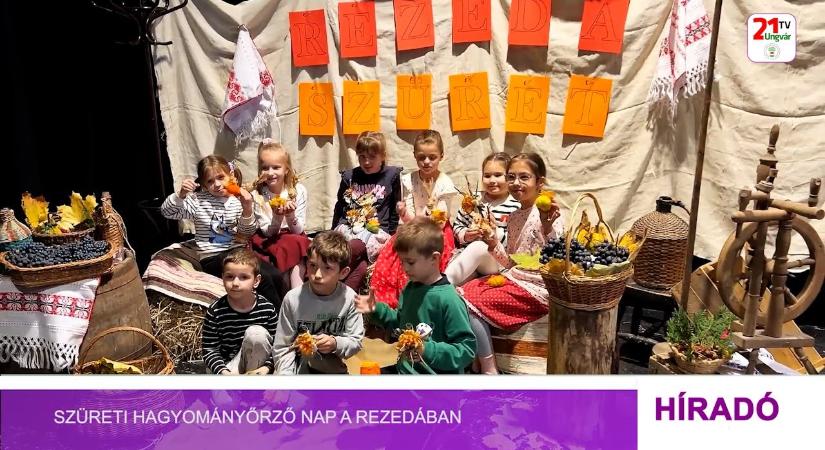 Szüreti hagyományőrző nap a Rezedában (videó)