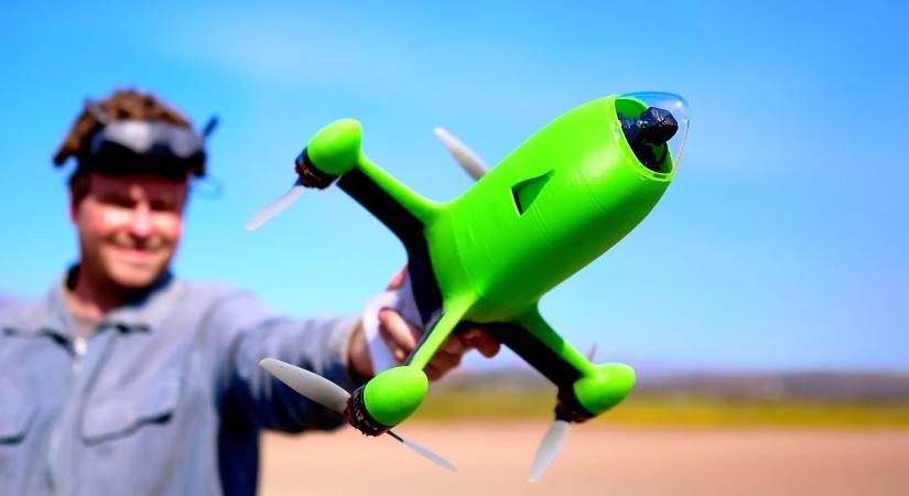 A világ leggyorsabb drónját barkácsolták össze otthon