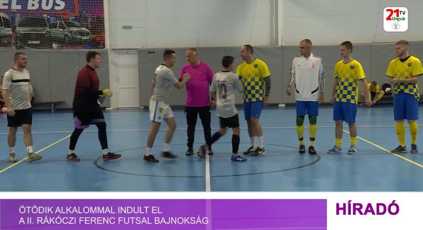 Ötödik alkalommal indult el a II. Rákóczi Ferenc Futsal Bajnokság (videó)