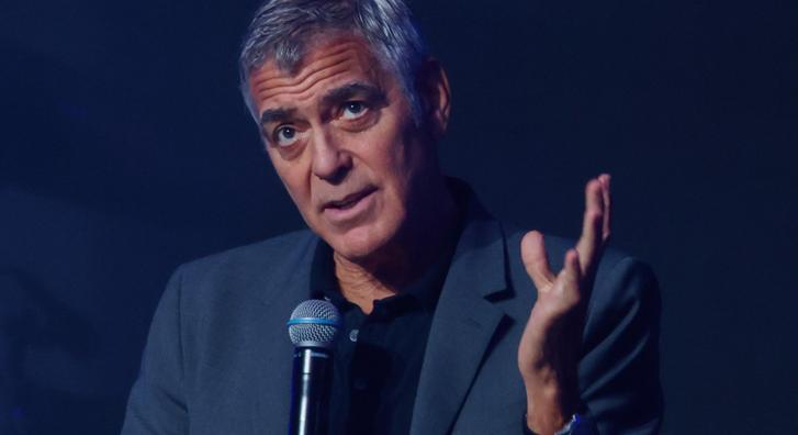 A Louvre kifosztásával poénkodott George Clooney