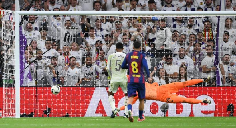 Kihagyott büntető is belefért a Real Madridnak, hogy megnyerje az El Clásicót