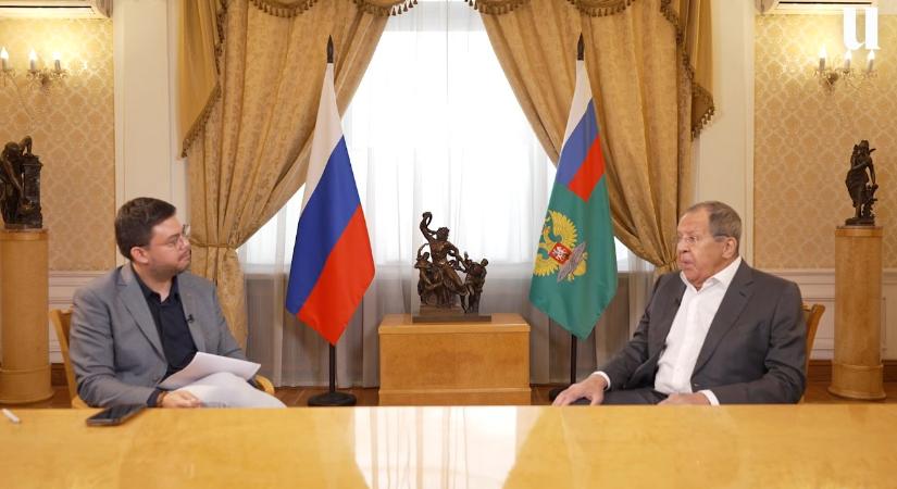 Lavrov az Ultrahangnak: A Nyugat akadályozza a békét, a területek sorsa végleges és megváltoztathatatlan