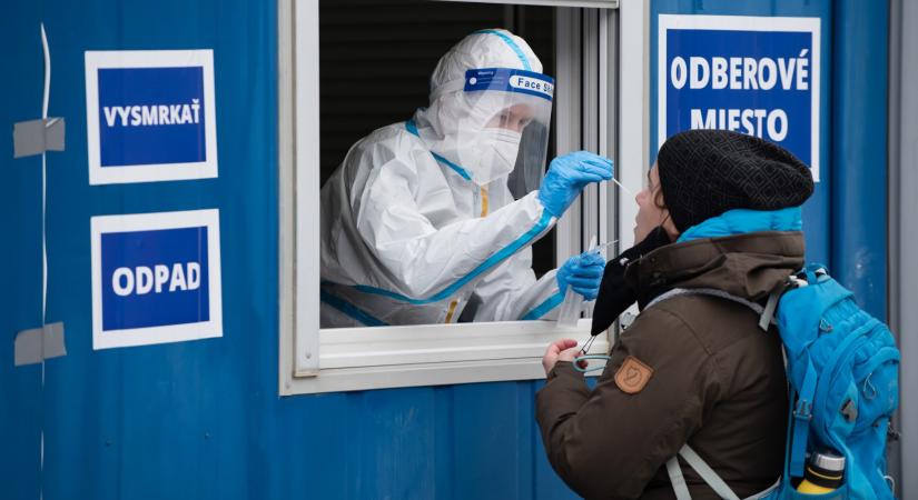 Országos koronavírus-tesztelés: egy százalék feletti aktuális fertőzöttséget mutat az újabb szlovákiai forduló