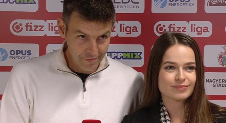 “Tízes!” Így értékelte játékosai teljesítményét a DVSC vezetőedzője